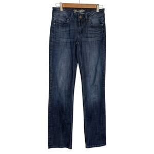 Wrangler Jeans Women 3 Blue‎ Western Rodeo Cowgirl Straight Leg Denim Outdoor